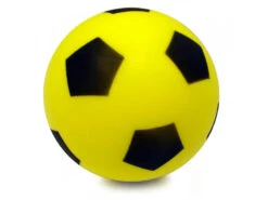 Summertime Softbal Geel Met Voetbalprint