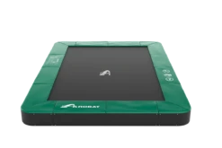 Akrobat Trampoline Flat-to-the-Ground 335×244 Orbit Groen Zonder Veiligheidsnet