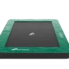 Akrobat Trampoline Flat-to-the-Ground 305×183 Orbit Groen Zonder Veiligheidsnet