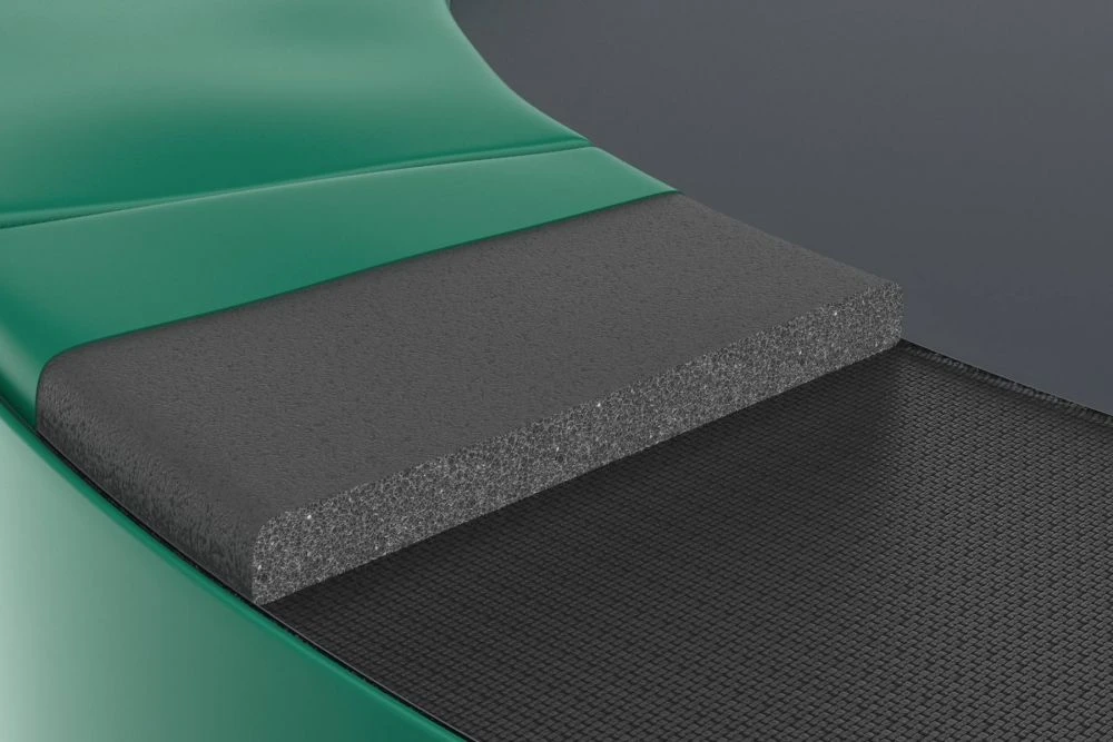 Akrobat Trampoline Inground 365 12ft Orbit Groen Incl. Veiligheidsnet - Afbeelding 3