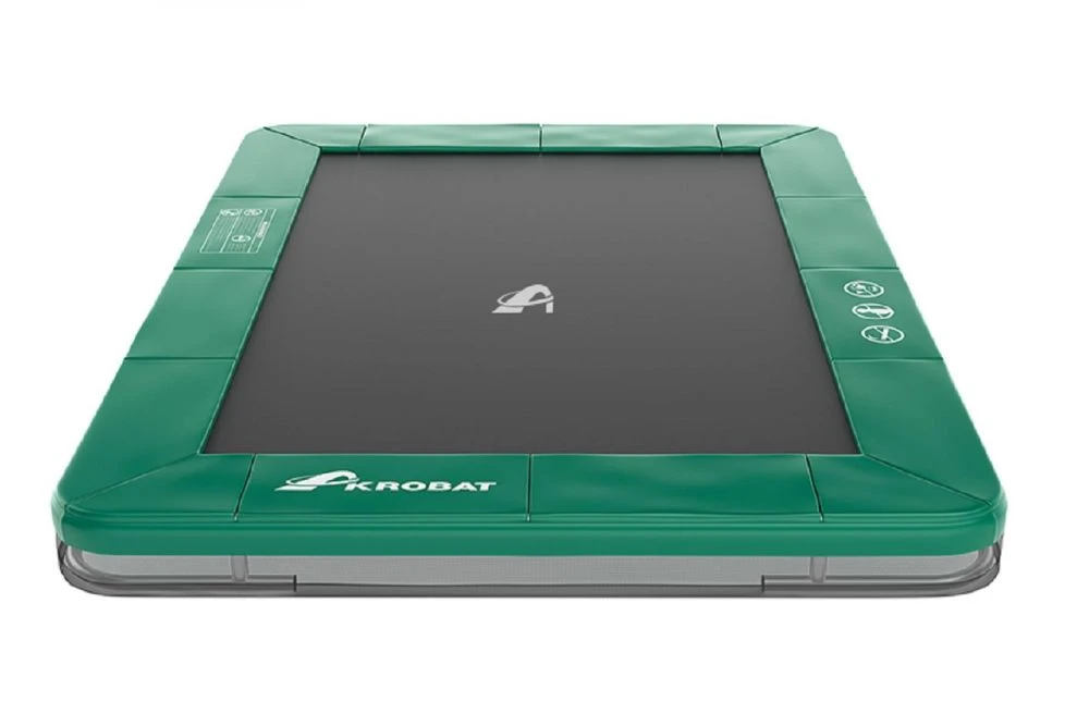 Akrobat Trampoline Inground 335×244 Orbit Groen Sports