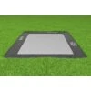 Akrobat Trampoline Flat-to-the-Ground 380×250 Primus Black Zonder Veiligheidsnet