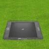 Akrobat Trampoline Flat-to-the-Ground 380×250 Primus Antraciet Zonder Veiligheidsnet