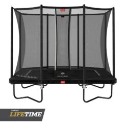 BERG Trampoline Regular Ultim Favorit 280 Black + Safety Net Comfort