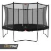 BERG Trampoline Regular Favorit 380 Black + Safety Net Comfort