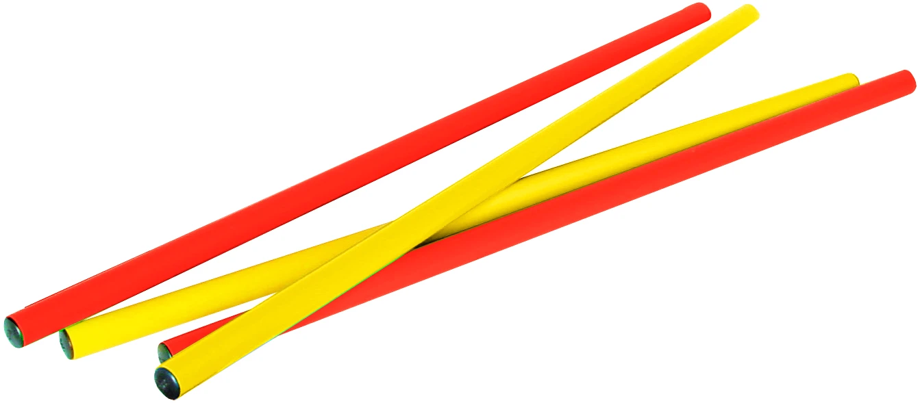 Multi Gymstokken 80 Cm. β 4 Stuks