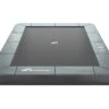 Akrobat Trampoline Flat-to-the-Ground 380×250 Orbit Antraciet Zonder Veiligheidsnet