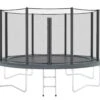 Akrobat Trampoline Above Ground 305 10ft Orbit Antraciet Incl. Veiligheidsnet
