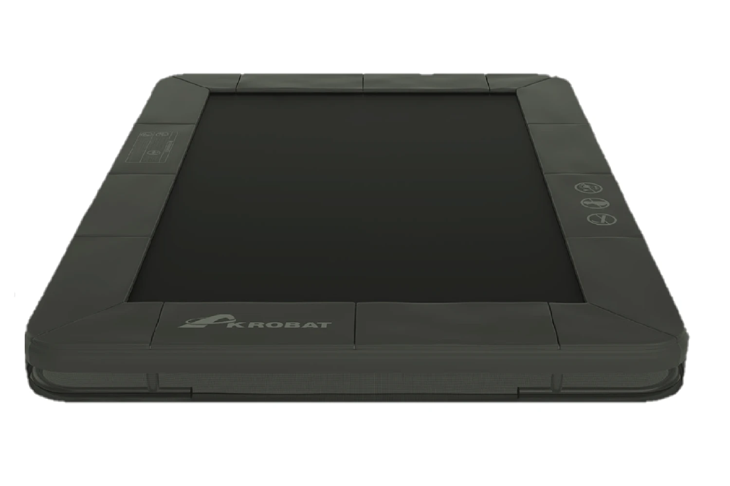 Akrobat Trampoline Inground 305×183 Orbit Antraciet Sports