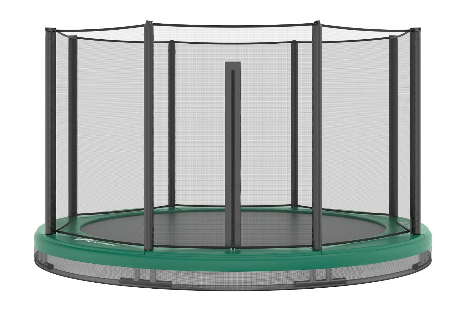 Akrobat Trampoline Inground 430 14ft Orbit Groen Incl. Veiligheidsnet