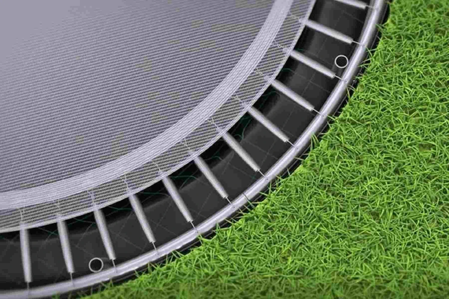 Akrobat Trampoline Flat-to-the-Ground 430×305 Primus Antraciet - Afbeelding 5