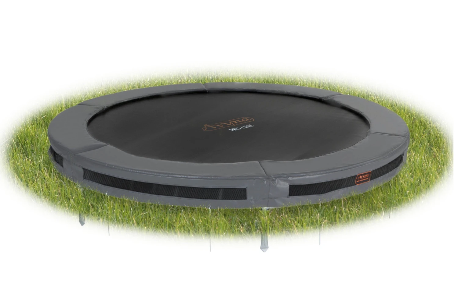 Avyna Pro-Line Trampoline Inground 365cm 12ft Grijs - Afbeelding 2