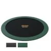Avyna Pro-Line Trampoline FlatLevel Flatground ø 305 Cm (10ft) Groen/grijs In Kleur Groen