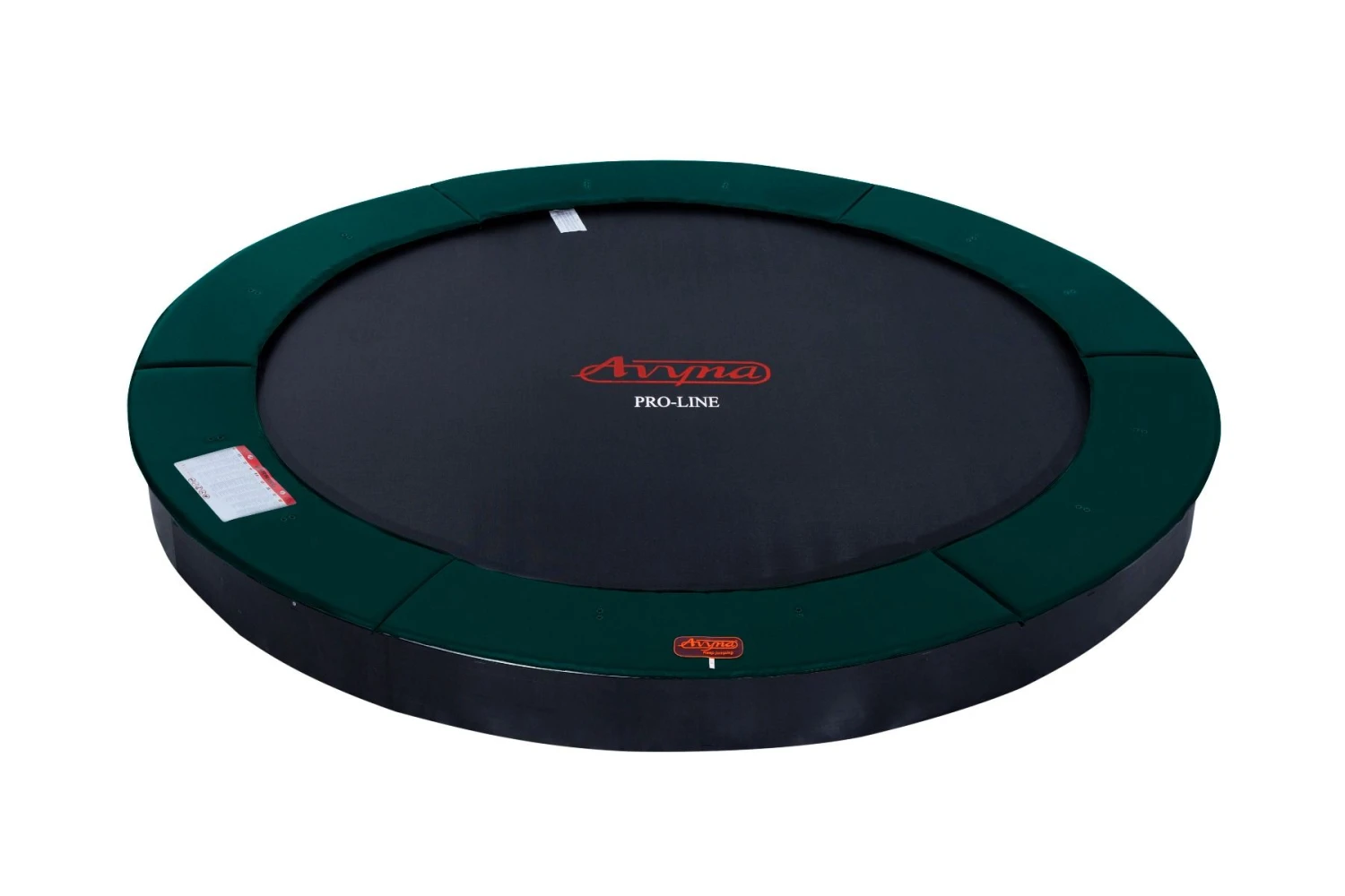 Avyna Pro-Line Trampoline FlatLevel Flatground ø 430 Cm (14 Ft) Groen/grijs In Kleur Grijs - Afbeelding 3