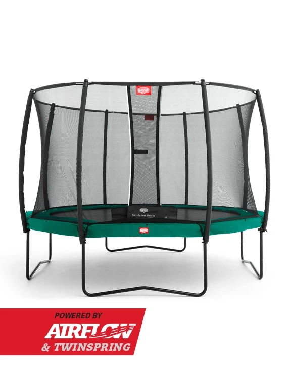 BERG Trampoline Regular Champion 330 Green + Safety Net Deluxe - Afbeelding 2