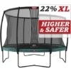BERG Trampoline Regular Champion 430 Green + Safety Net DLX XL
