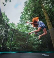 BERG Trampoline Regular Grand Champion 520 Zwart + Safety Net DLX XL - Afbeelding 8