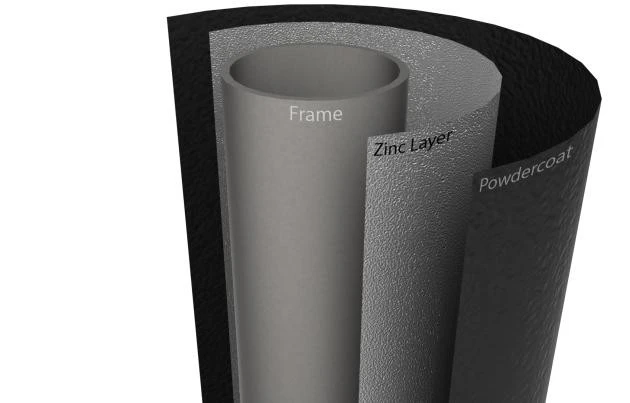 BERG Trampoline Regular Elite 430 Grey + Safety Net DLX XL - Afbeelding 6