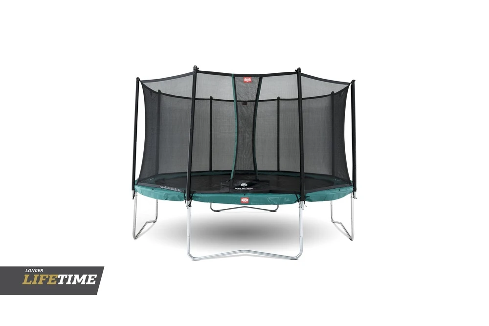 BERG Trampoline Regular Favorit 380 Green + Safety Net Comfort - Afbeelding 2