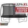 BERG Trampoline Regular Grand Champion 520 Zwart + Safety Net DLX XL