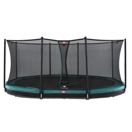 BERG Trampoline Inground Grand Favorit 520 Green + SafetyNet Comfort - Afbeelding 2