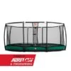 BERG Trampoline Inground Grand Champion 470 Green + Safety Net Deluxe