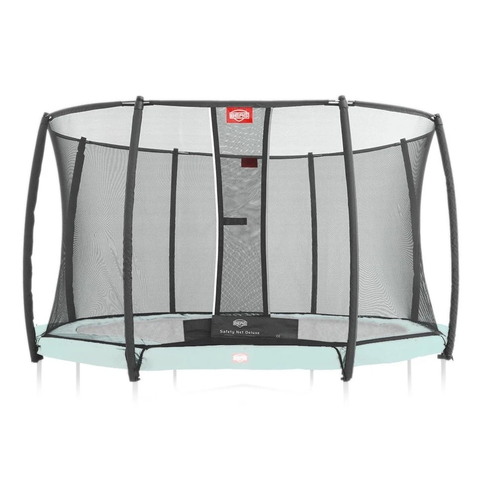 BERG Trampoline Regular Champion 430 Grey + Safety Net Deluxe - Afbeelding 8