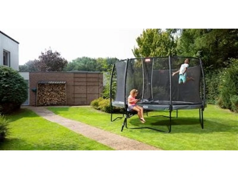 BERG Trampoline Regular Elite 430 Grey + Safety Net DLX XL - Afbeelding 8