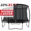 BERG Trampoline Regular Elite 430 Grey + Safety Net DLX XL
