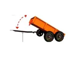 BERG Tandem Trailer L Aanhangwagen Skelter Aanhanger