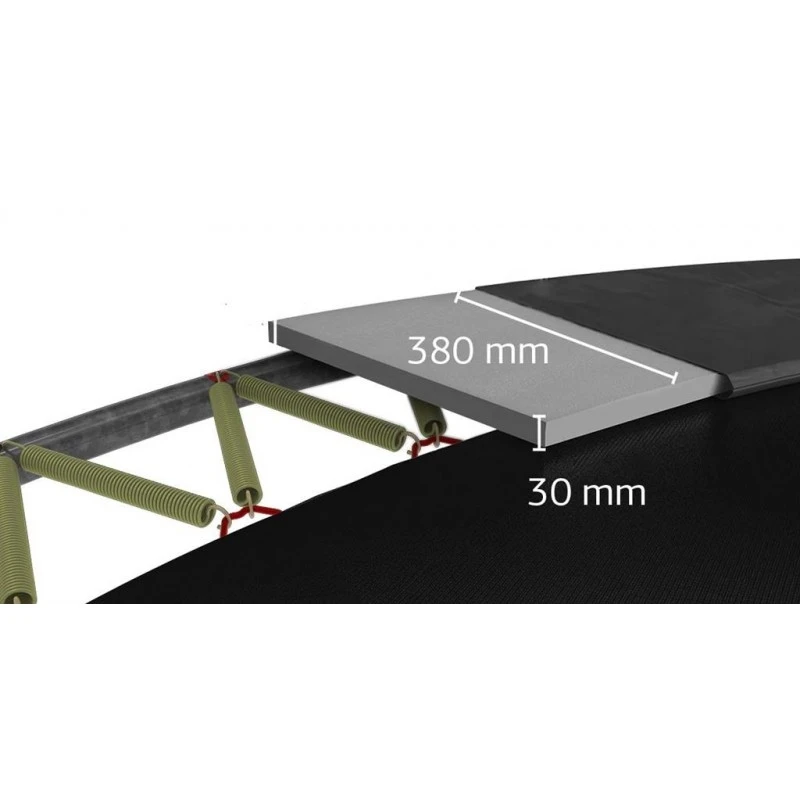 BERG Trampoline Inground Champion 380 Green + Safety Net Comfort - Afbeelding 4