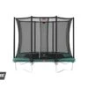 BERG Trampoline Regular Ultim Favorit 280×190 Green + SafetyNet Comfort