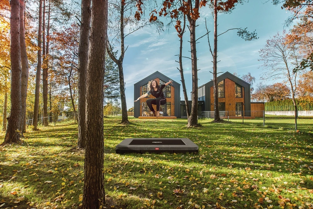 BERG Trampoline Inground Ultim Favorit 280×190 Grey SPORTS - Afbeelding 9