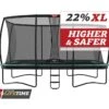 BERG Trampoline Regular Ultim Champion 410 Green + Safety Net DLX XL