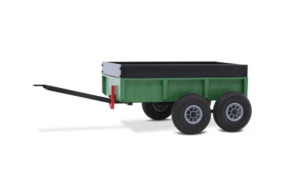 BERG Tandem Trailer XL Green Skelter Aanhangwagen - Afbeelding 2