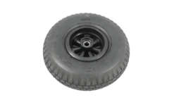 Wiel Met Zwarte Kunststof Velg