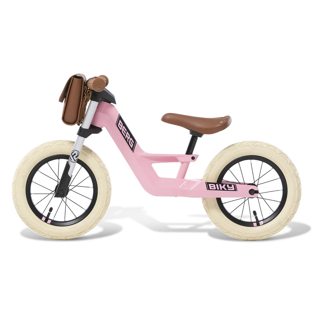 BERG BIKY Retro Pink Loopfiets 12 ” Inch Luchtbanden - Afbeelding 7