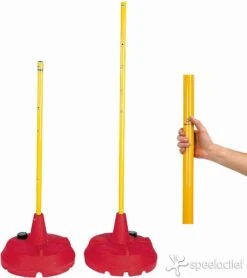 Big Red Base – Lange Paal 155 – 243 Cm.