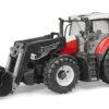 Bruder 03181 Tractor Steyr 6300-Terrus Met Voorlader