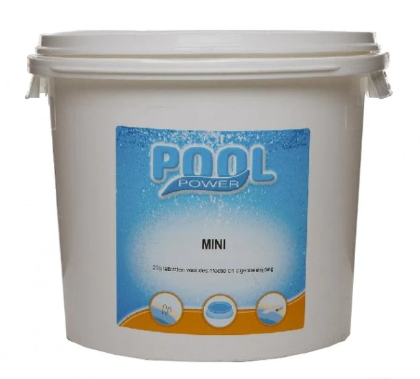 ZwembadChloor Chloortabletten Pool Power Mini 5 Kg.