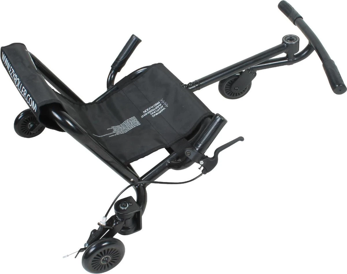 EzyRoller Zwart Skelter/ligfiets Color Black - Afbeelding 3