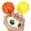 Set EVA / Foam Mini Ballen Tennis-basket En Voetbal