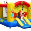 Springkussen Clown Slide & Hoop Bouncer