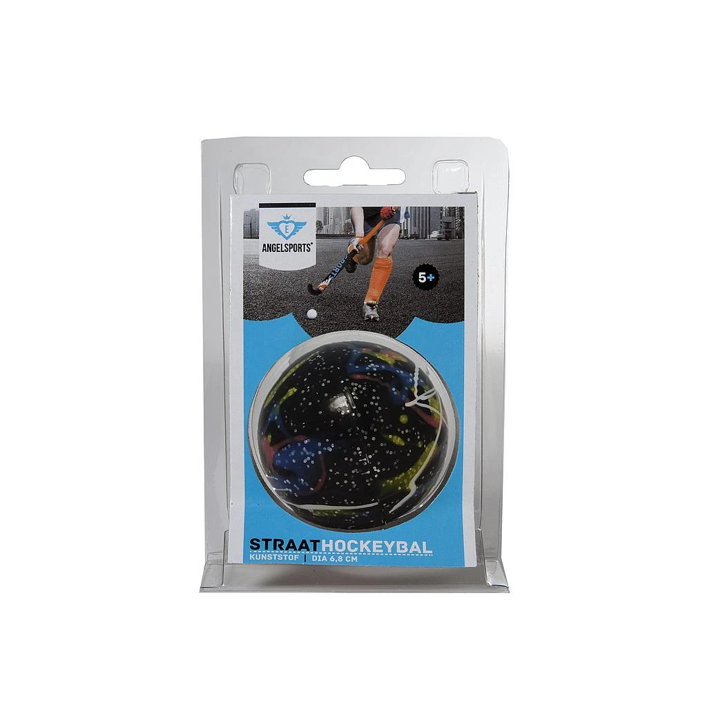 Hockeybal In De Kleur Zwart - Afbeelding 2