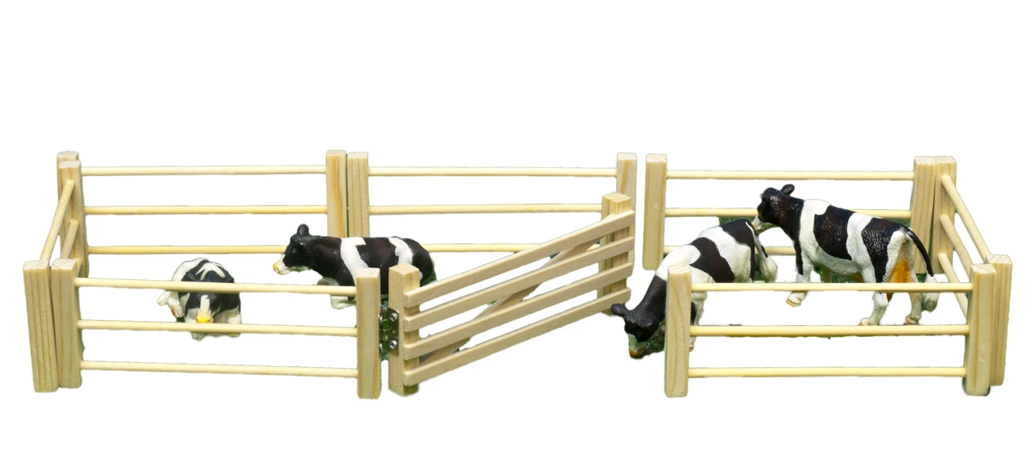 Afrasteringshekken Incl. Poort Kidsglobe Schaal 1 : 32