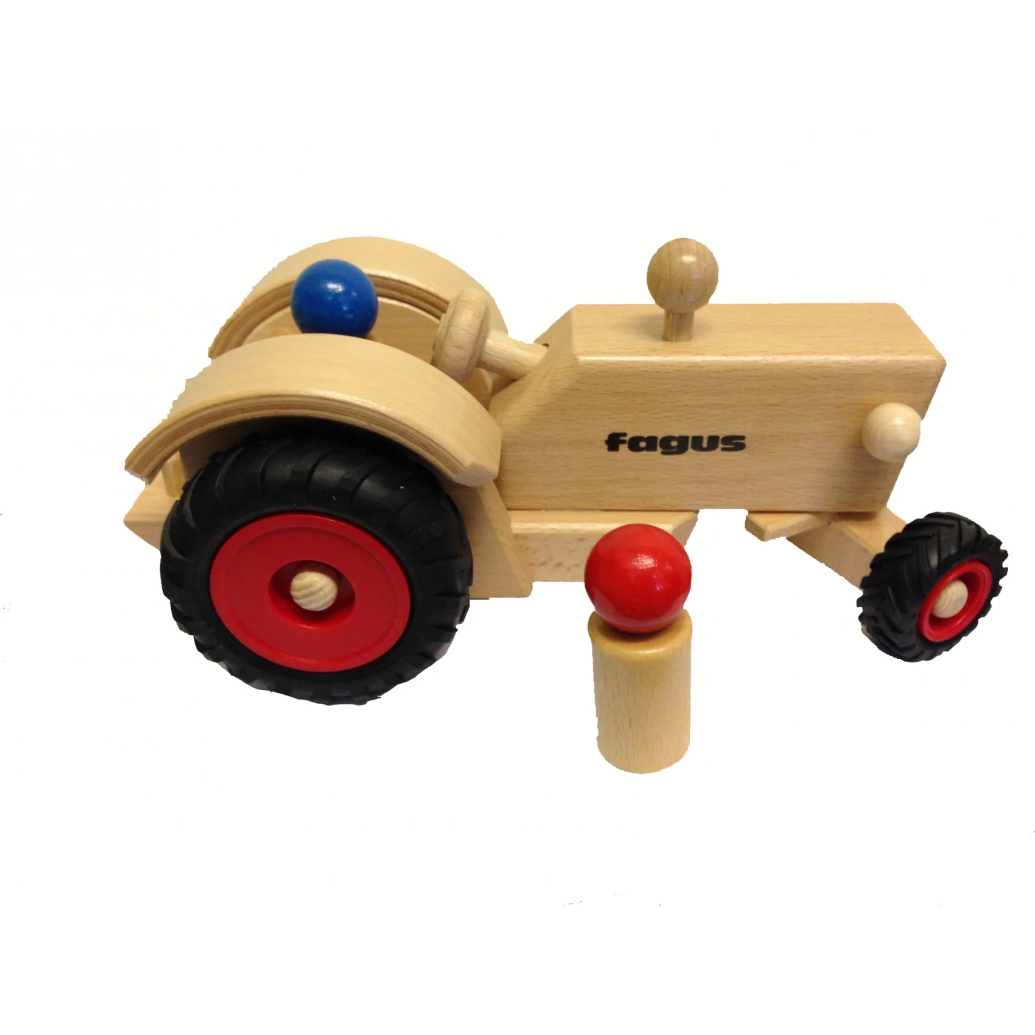Houten Tractor Fagus, Klassiek Model - Afbeelding 2