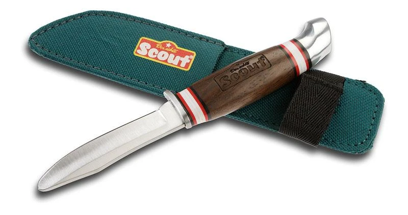 Scout 19337 Houtsnijmes + Foudraal Scouting Outdoor