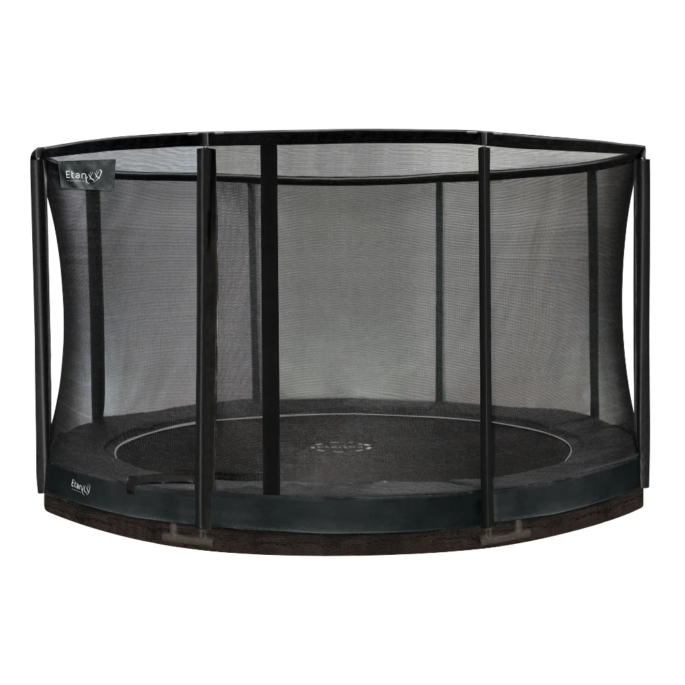 Inground ETAN Premium Gold 330 Cm. Grijs + Safety Net