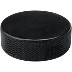 IJshockey Puck Black Rubber