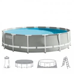 Intex 26726 Prism Frame Pool Premium 457×122 Cm. Complete Set Zwembad